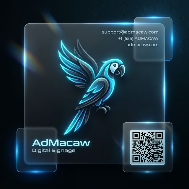 AdMacaw Contact Card